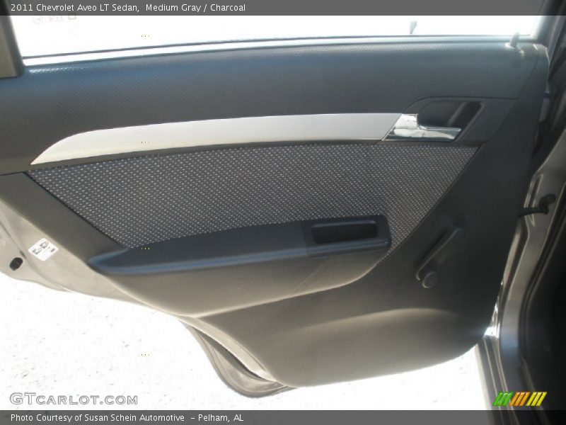 Medium Gray / Charcoal 2011 Chevrolet Aveo LT Sedan