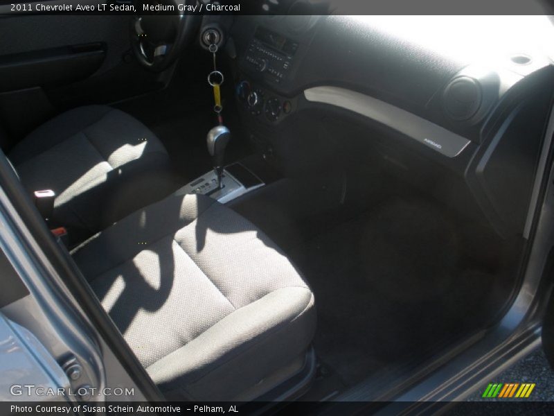 Medium Gray / Charcoal 2011 Chevrolet Aveo LT Sedan