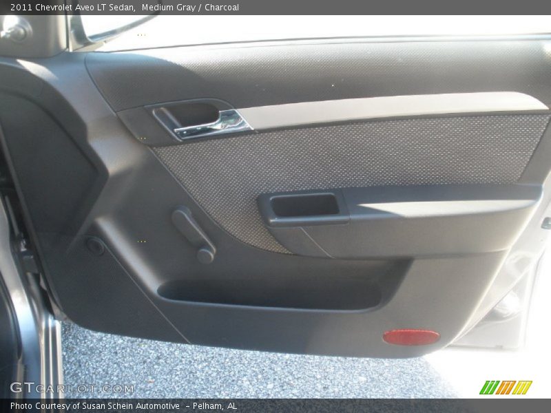 Medium Gray / Charcoal 2011 Chevrolet Aveo LT Sedan