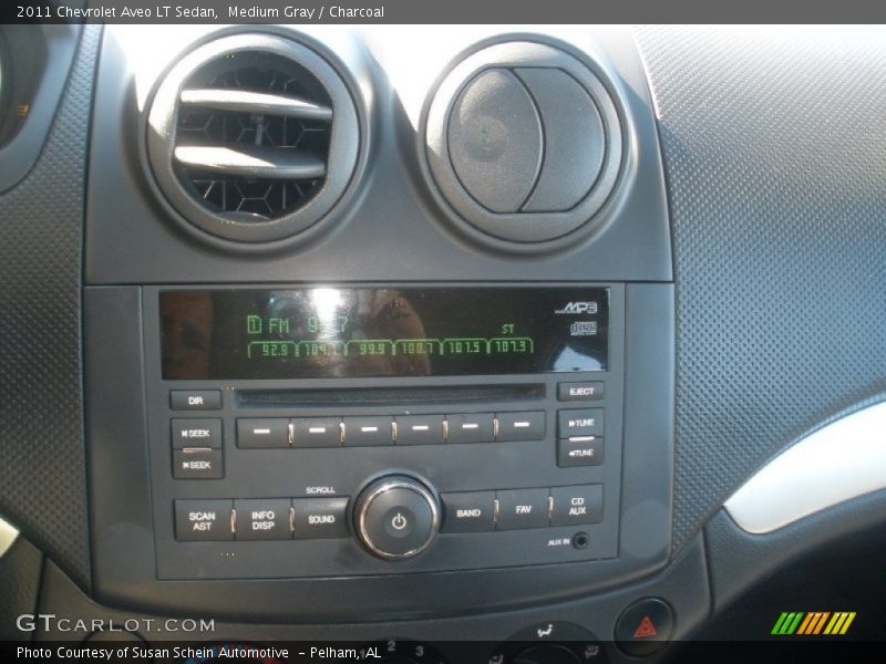 Medium Gray / Charcoal 2011 Chevrolet Aveo LT Sedan