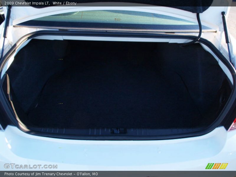 White / Ebony 2009 Chevrolet Impala LT