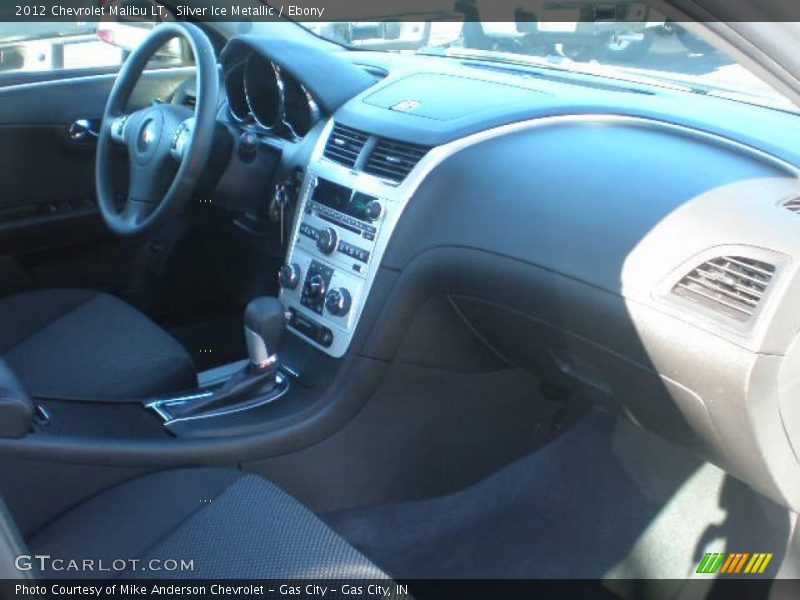 Silver Ice Metallic / Ebony 2012 Chevrolet Malibu LT