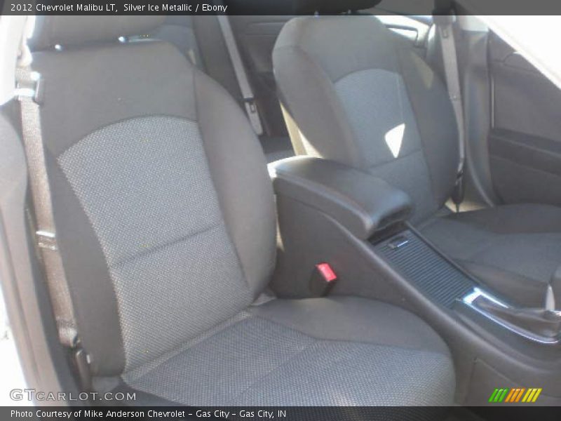Silver Ice Metallic / Ebony 2012 Chevrolet Malibu LT