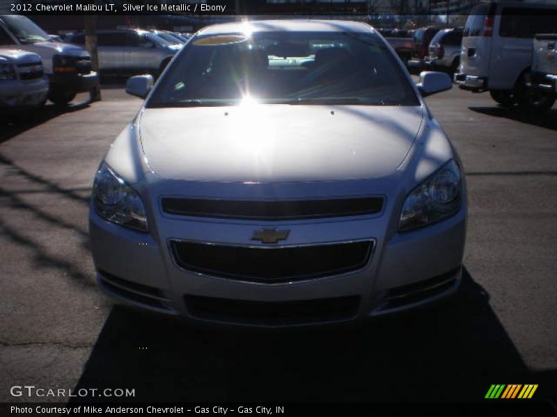 Silver Ice Metallic / Ebony 2012 Chevrolet Malibu LT