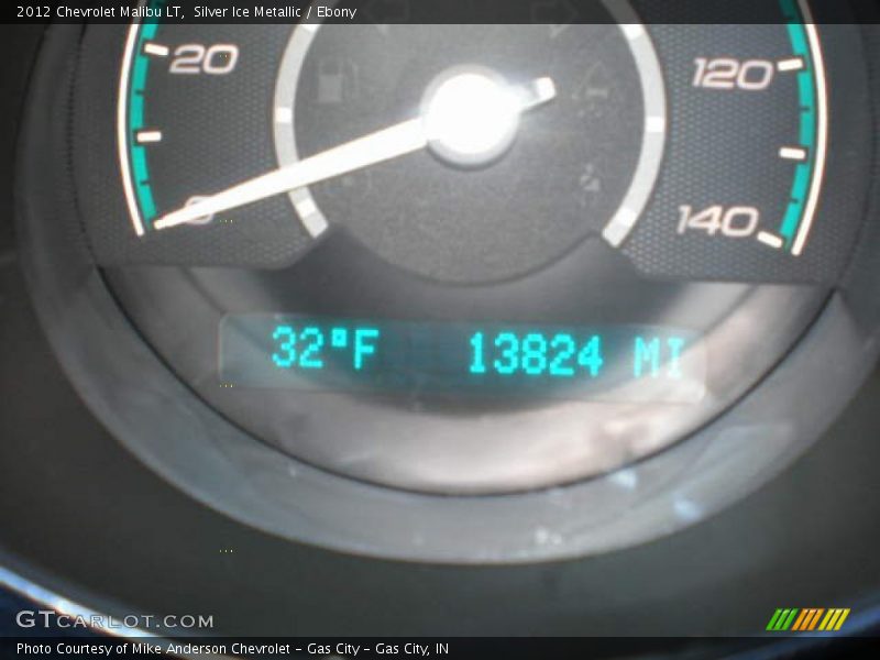 Silver Ice Metallic / Ebony 2012 Chevrolet Malibu LT