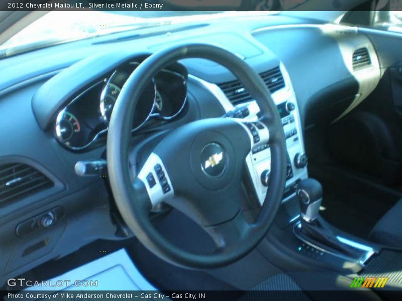Silver Ice Metallic / Ebony 2012 Chevrolet Malibu LT
