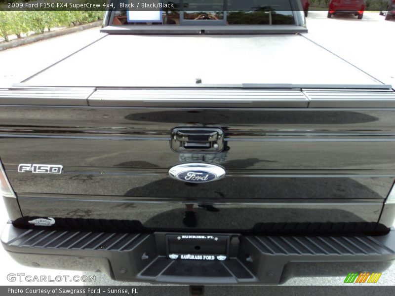 Black / Black/Black 2009 Ford F150 FX4 SuperCrew 4x4