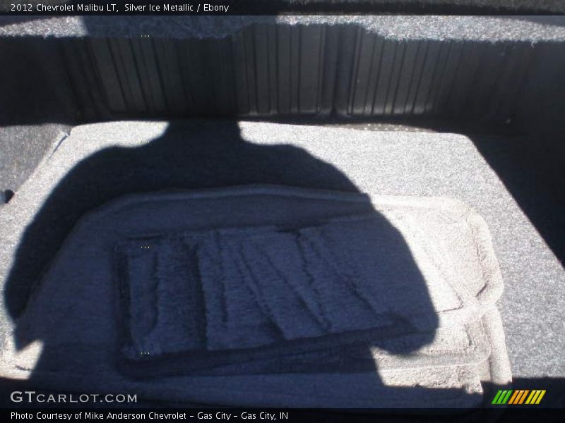 Silver Ice Metallic / Ebony 2012 Chevrolet Malibu LT