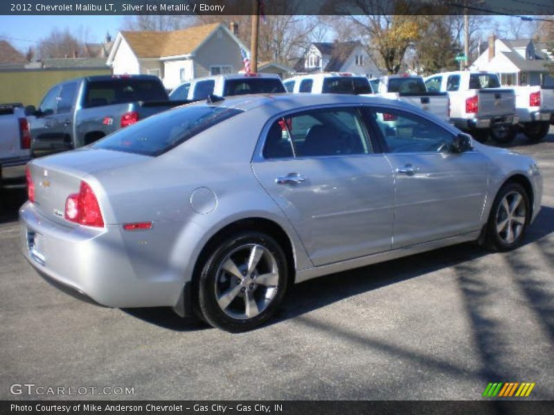 Silver Ice Metallic / Ebony 2012 Chevrolet Malibu LT