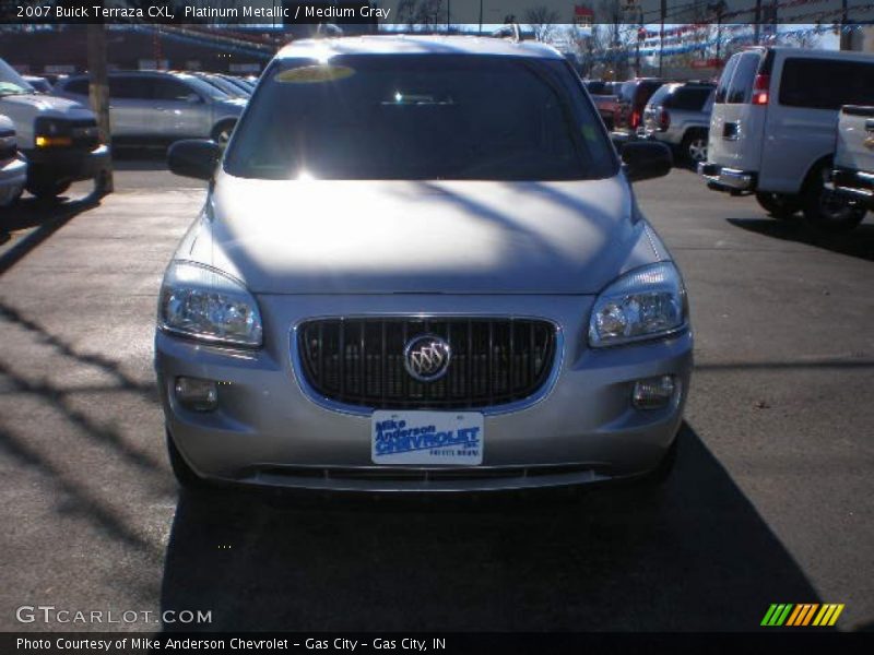 Platinum Metallic / Medium Gray 2007 Buick Terraza CXL