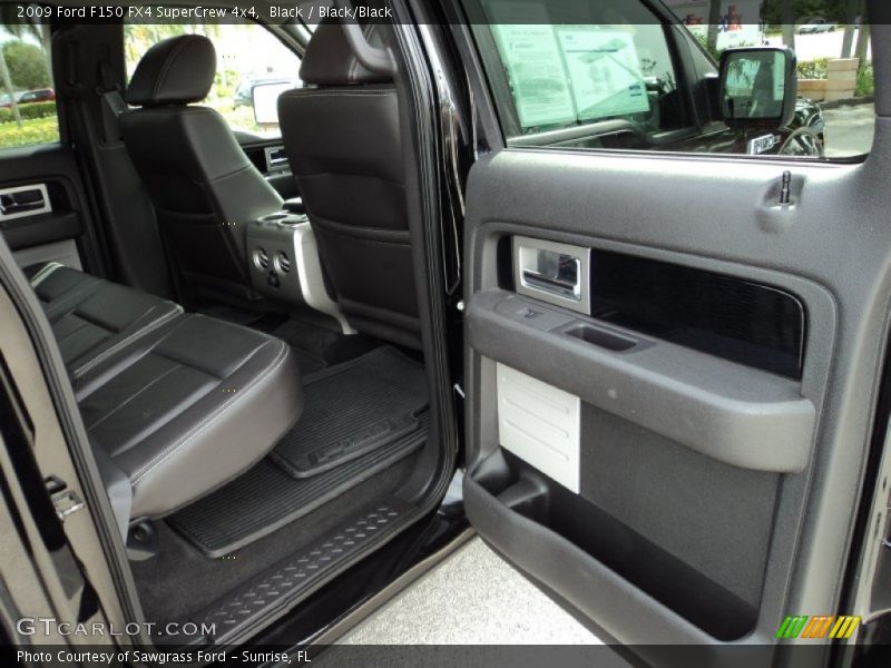 Black / Black/Black 2009 Ford F150 FX4 SuperCrew 4x4