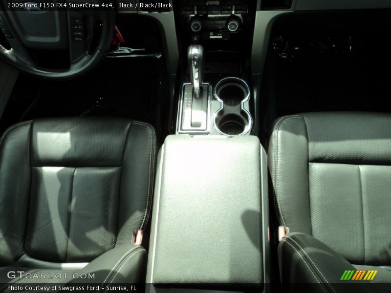Black / Black/Black 2009 Ford F150 FX4 SuperCrew 4x4