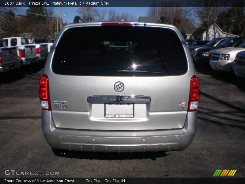 Platinum Metallic / Medium Gray 2007 Buick Terraza CXL