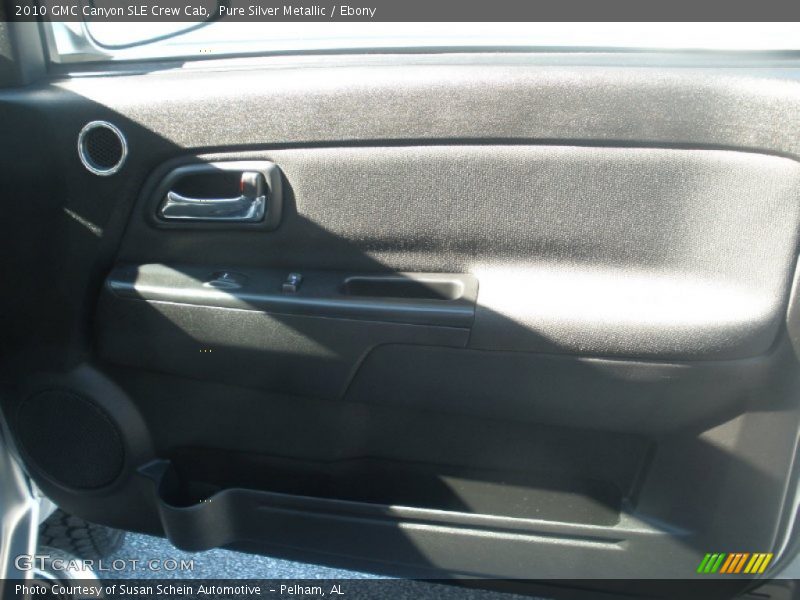 Pure Silver Metallic / Ebony 2010 GMC Canyon SLE Crew Cab