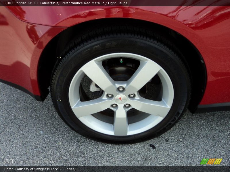  2007 G6 GT Convertible Wheel