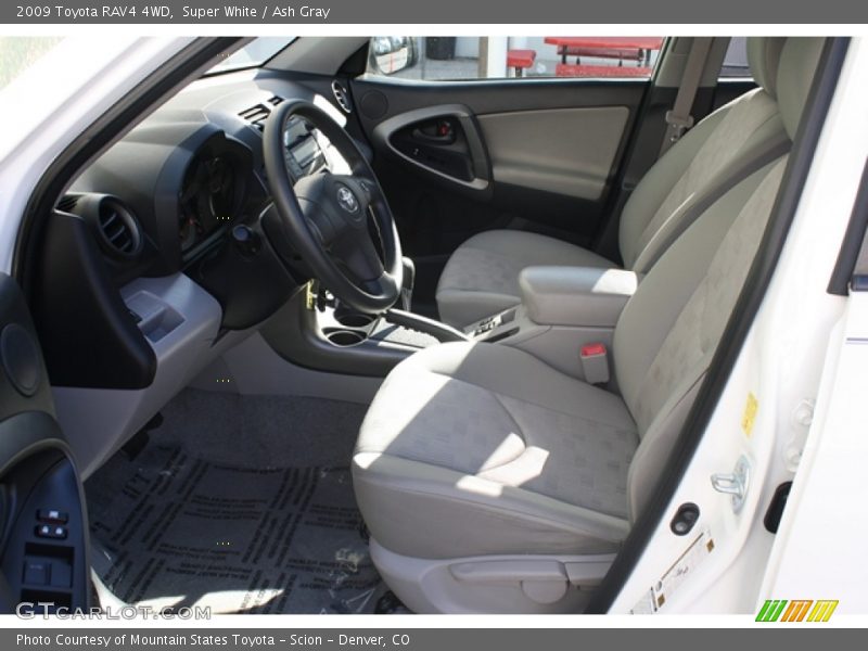Super White / Ash Gray 2009 Toyota RAV4 4WD