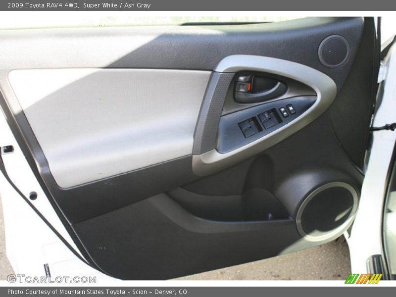 Super White / Ash Gray 2009 Toyota RAV4 4WD