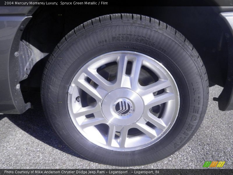 Spruce Green Metallic / Flint 2004 Mercury Monterey Luxury