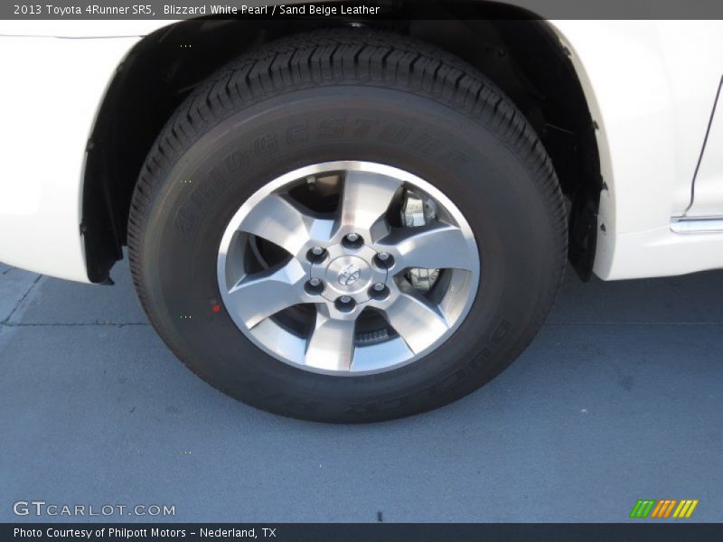 Blizzard White Pearl / Sand Beige Leather 2013 Toyota 4Runner SR5