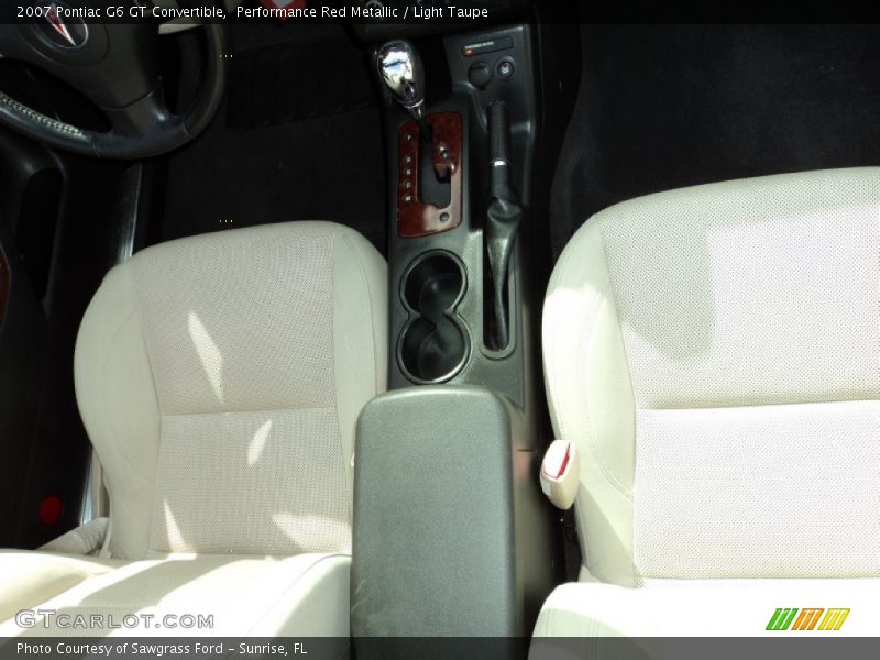 Performance Red Metallic / Light Taupe 2007 Pontiac G6 GT Convertible