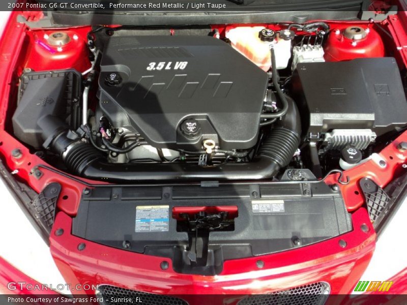  2007 G6 GT Convertible Engine - 3.5 Liter OHV 12-Valve V6