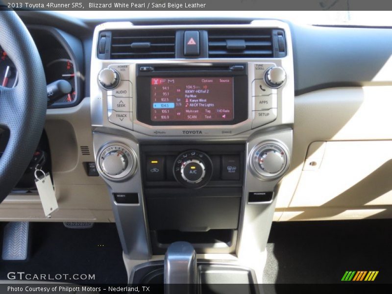 Blizzard White Pearl / Sand Beige Leather 2013 Toyota 4Runner SR5