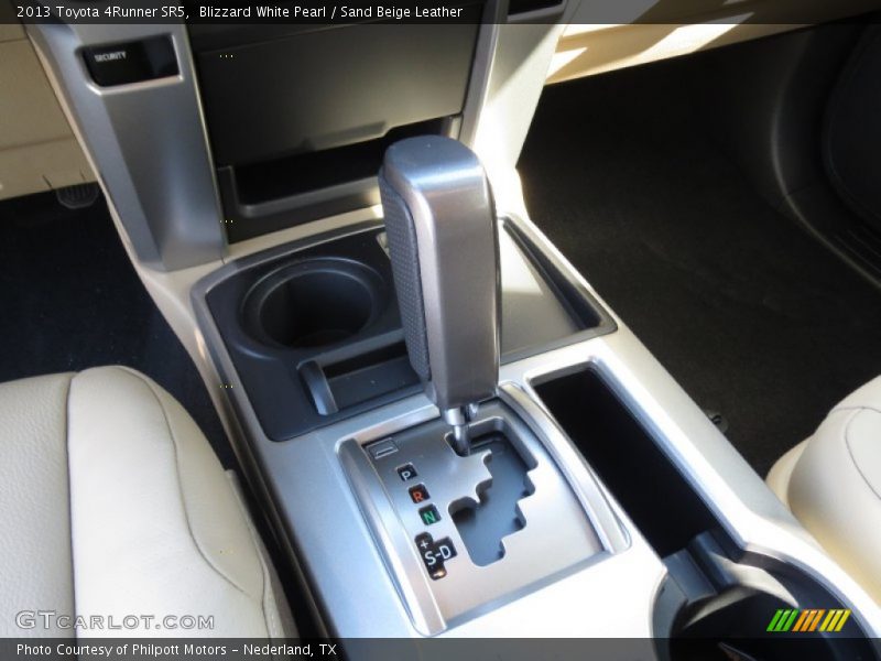 Blizzard White Pearl / Sand Beige Leather 2013 Toyota 4Runner SR5