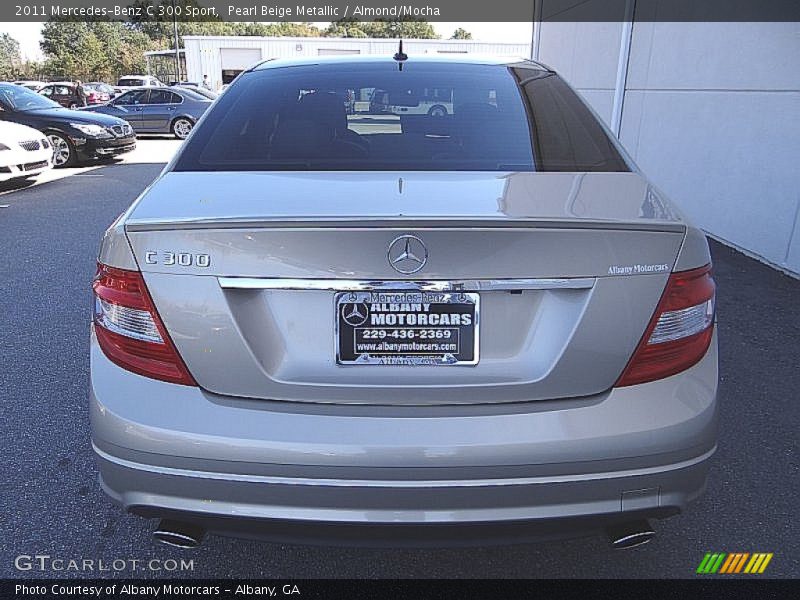 Pearl Beige Metallic / Almond/Mocha 2011 Mercedes-Benz C 300 Sport
