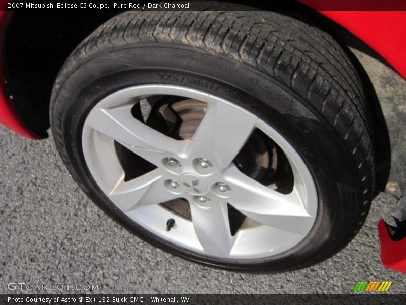 Pure Red / Dark Charcoal 2007 Mitsubishi Eclipse GS Coupe