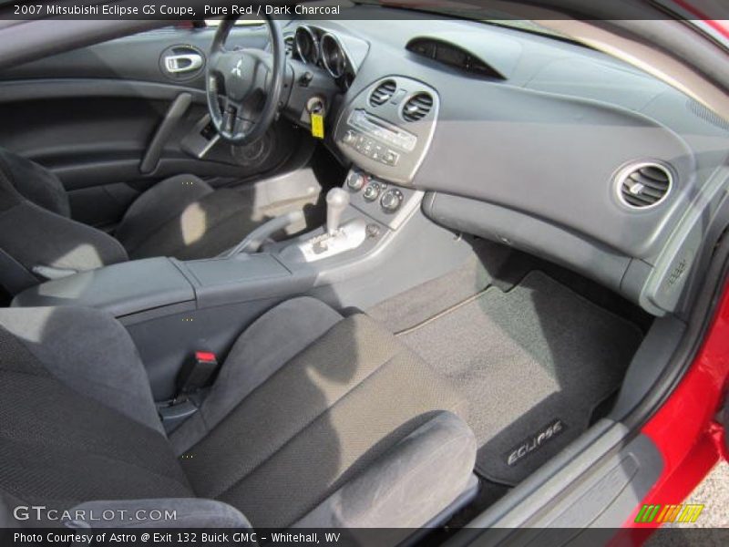 Pure Red / Dark Charcoal 2007 Mitsubishi Eclipse GS Coupe