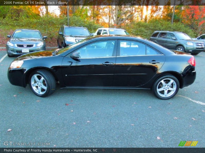 Black / Ebony 2006 Pontiac G6 V6 Sedan
