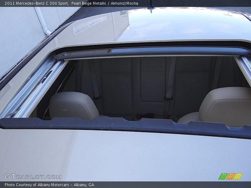 Pearl Beige Metallic / Almond/Mocha 2011 Mercedes-Benz C 300 Sport