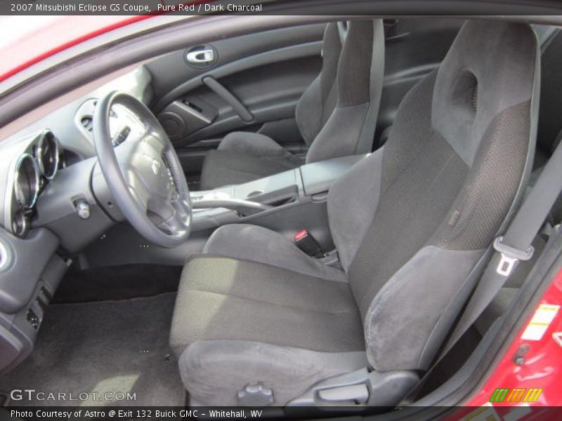 Pure Red / Dark Charcoal 2007 Mitsubishi Eclipse GS Coupe