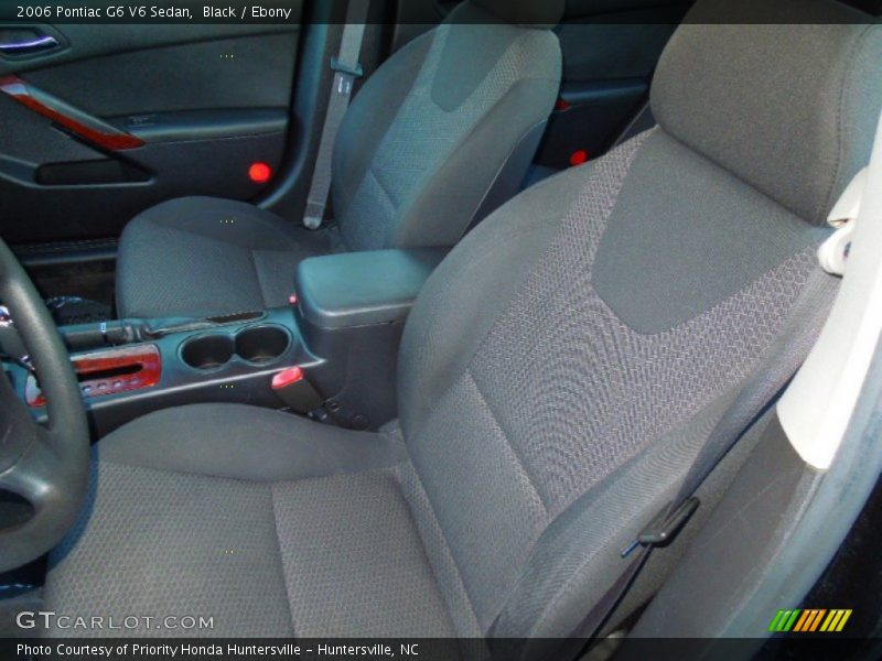 Black / Ebony 2006 Pontiac G6 V6 Sedan