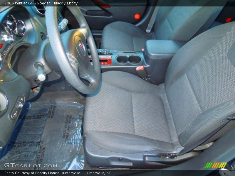 Black / Ebony 2006 Pontiac G6 V6 Sedan