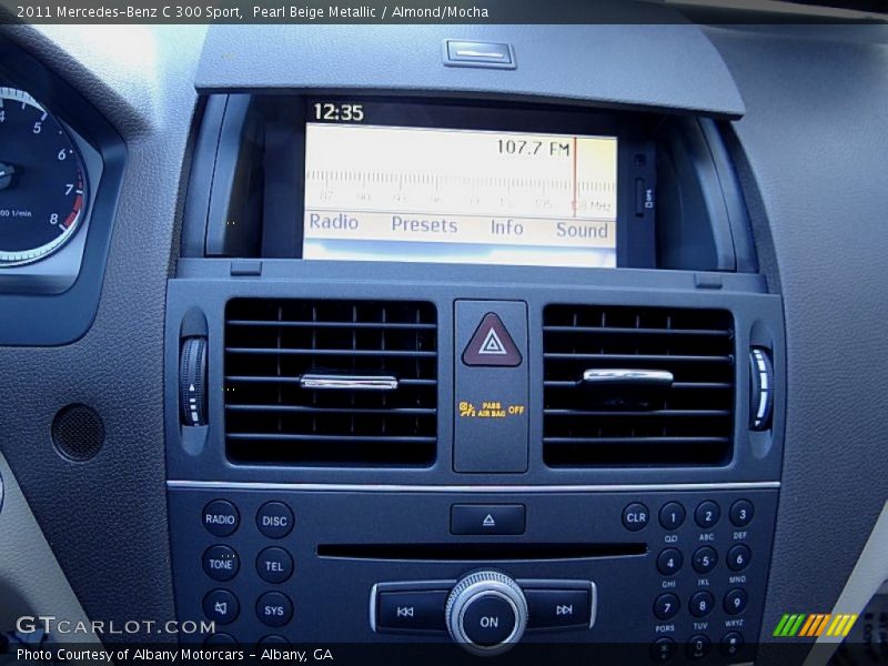 Pearl Beige Metallic / Almond/Mocha 2011 Mercedes-Benz C 300 Sport