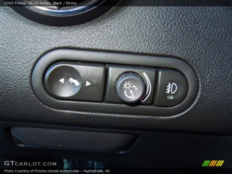Black / Ebony 2006 Pontiac G6 V6 Sedan
