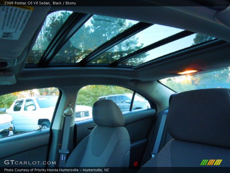 Black / Ebony 2006 Pontiac G6 V6 Sedan