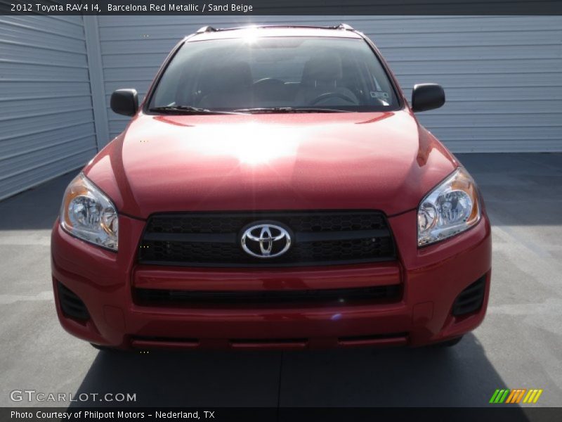 Barcelona Red Metallic / Sand Beige 2012 Toyota RAV4 I4