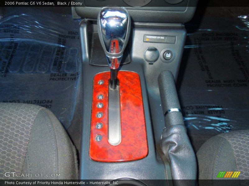 Black / Ebony 2006 Pontiac G6 V6 Sedan