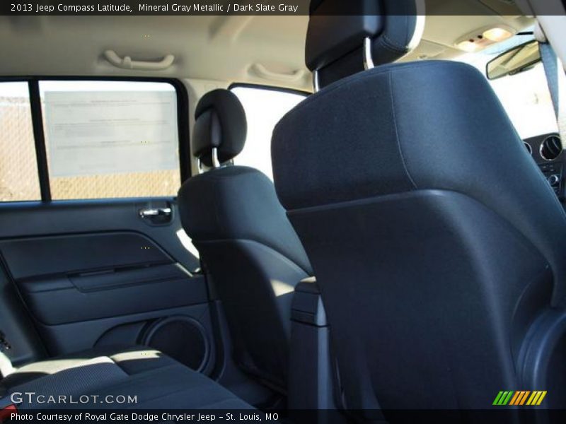 Mineral Gray Metallic / Dark Slate Gray 2013 Jeep Compass Latitude