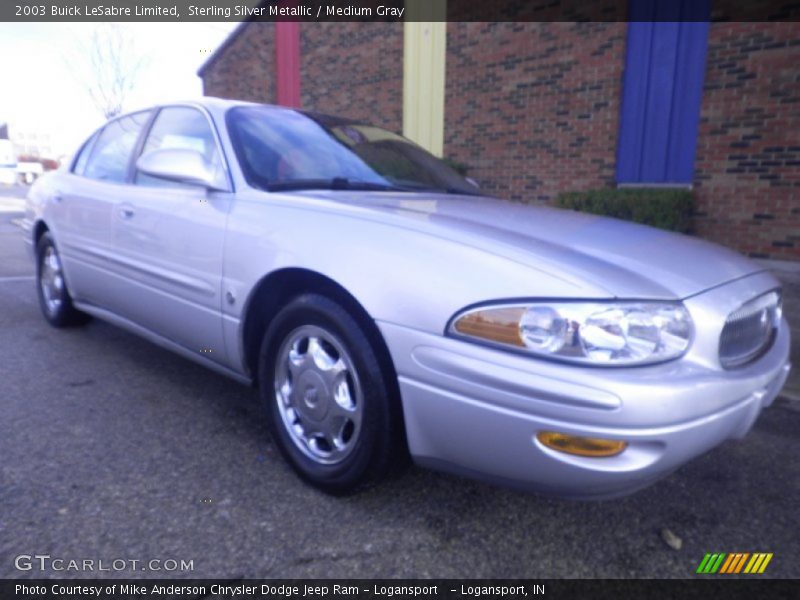 Sterling Silver Metallic / Medium Gray 2003 Buick LeSabre Limited