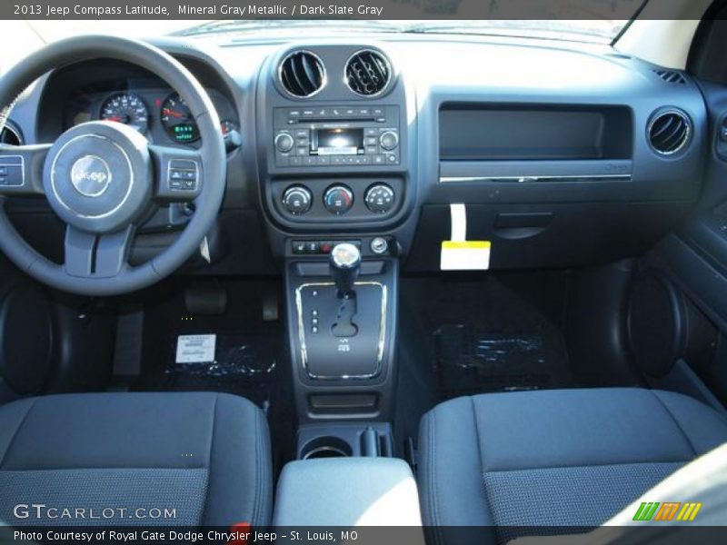 Mineral Gray Metallic / Dark Slate Gray 2013 Jeep Compass Latitude