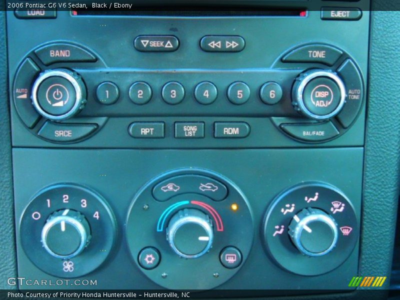 Black / Ebony 2006 Pontiac G6 V6 Sedan