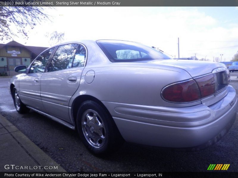 Sterling Silver Metallic / Medium Gray 2003 Buick LeSabre Limited