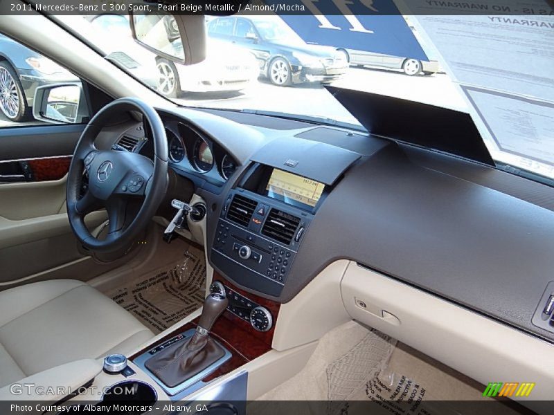 Pearl Beige Metallic / Almond/Mocha 2011 Mercedes-Benz C 300 Sport