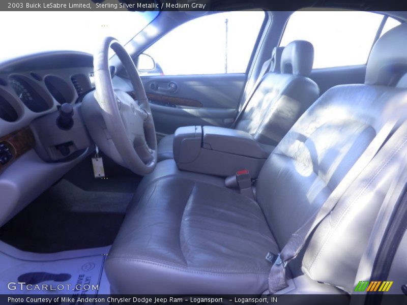 Sterling Silver Metallic / Medium Gray 2003 Buick LeSabre Limited