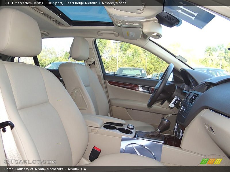 Pearl Beige Metallic / Almond/Mocha 2011 Mercedes-Benz C 300 Sport