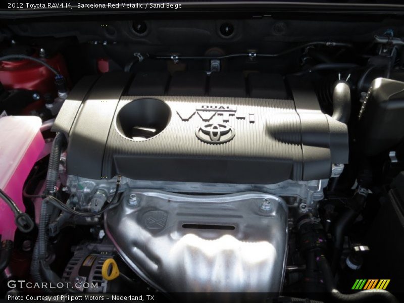 Barcelona Red Metallic / Sand Beige 2012 Toyota RAV4 I4