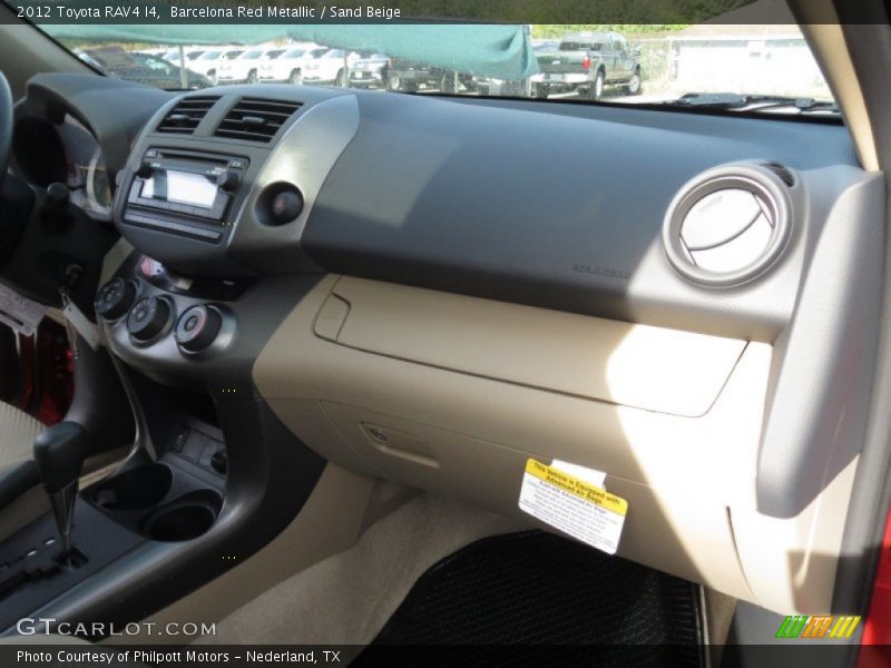 Barcelona Red Metallic / Sand Beige 2012 Toyota RAV4 I4